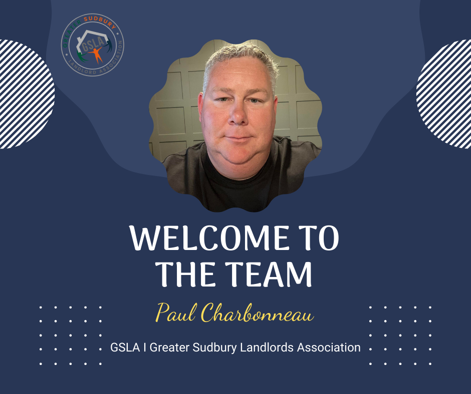 New GSLA Treasurer Paul Charbonneau!